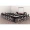 Fusion Fusion Training Tables, 84 W, 24 L, 29 H, Wood, Metal Top MFTT8424PL - alternate 2